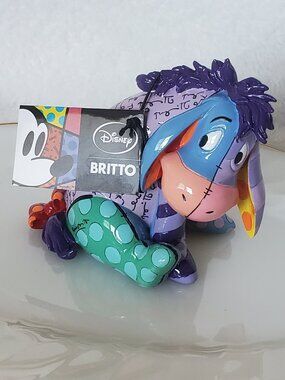 ROMERO BRITTO Eeyore sculpture New w/Tags! Adorable Holiday Gift!